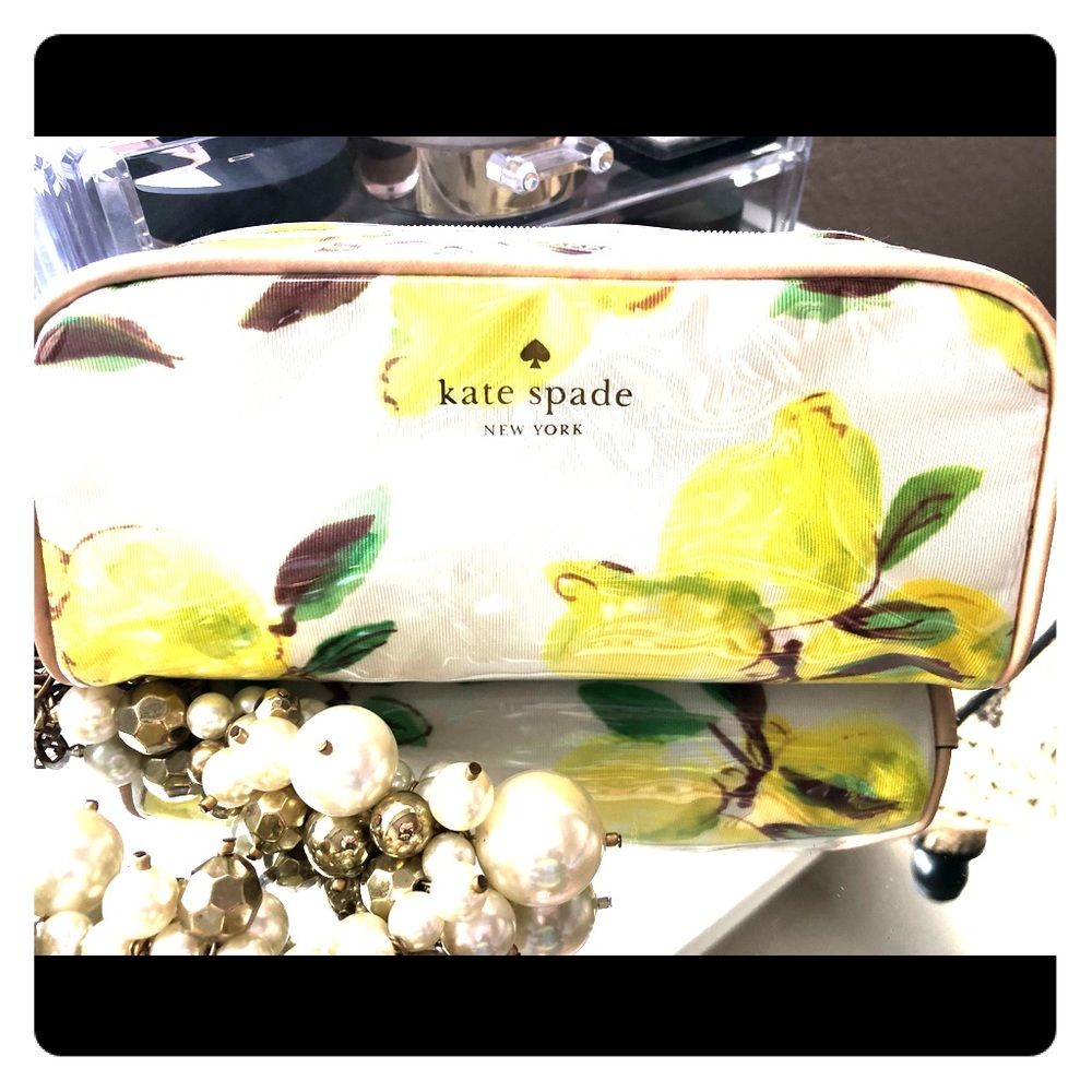 Kate Spade 🍋 SALE🍋Print Makeup Bag